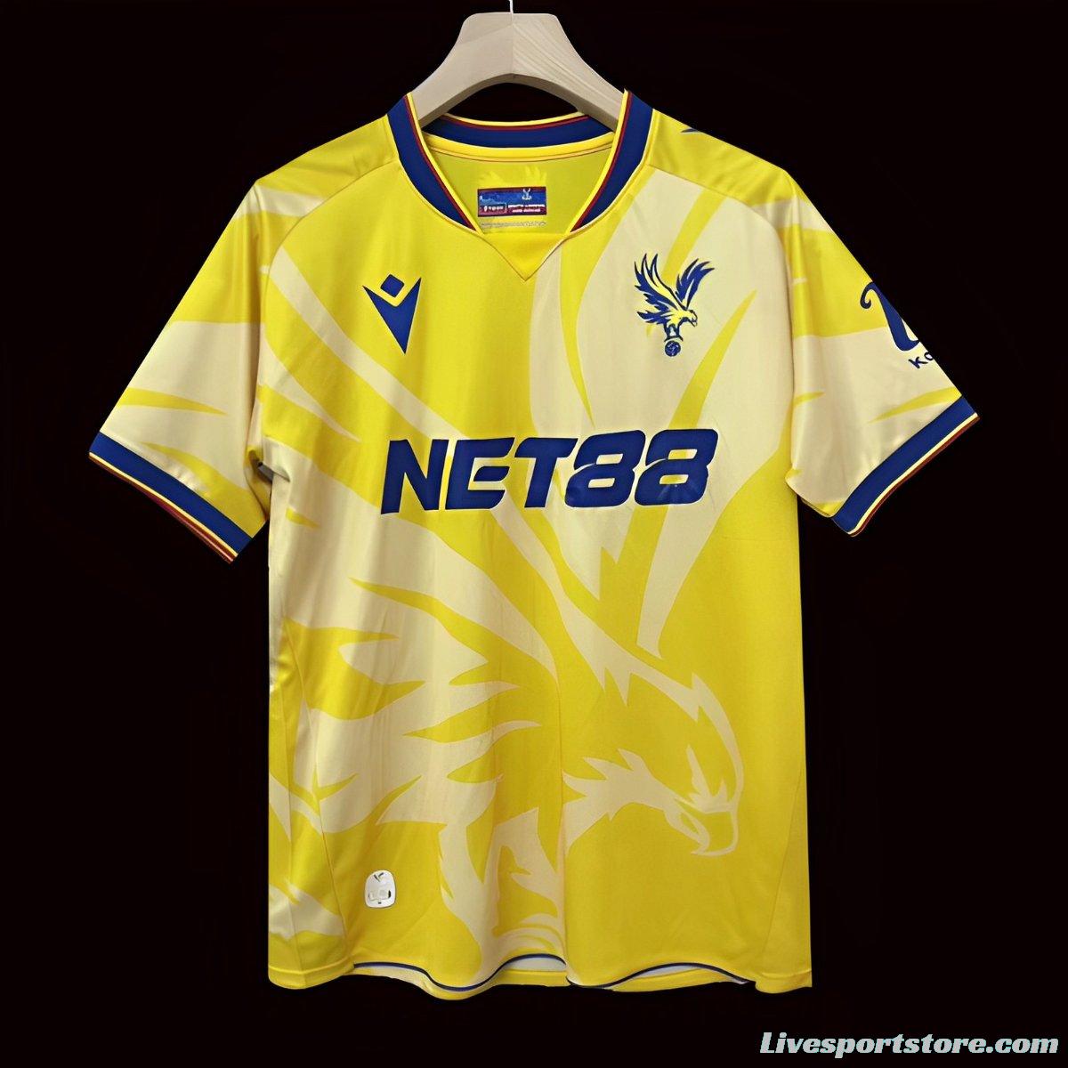 24/25 Crystal Palace Away Yellow Jersey