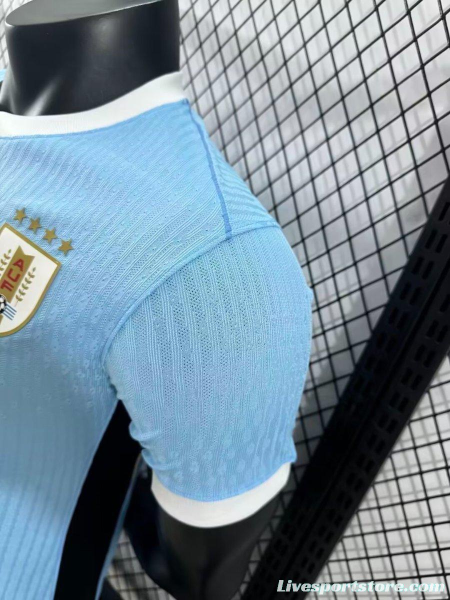 Player Version 2024 Uruguay Home Jersey