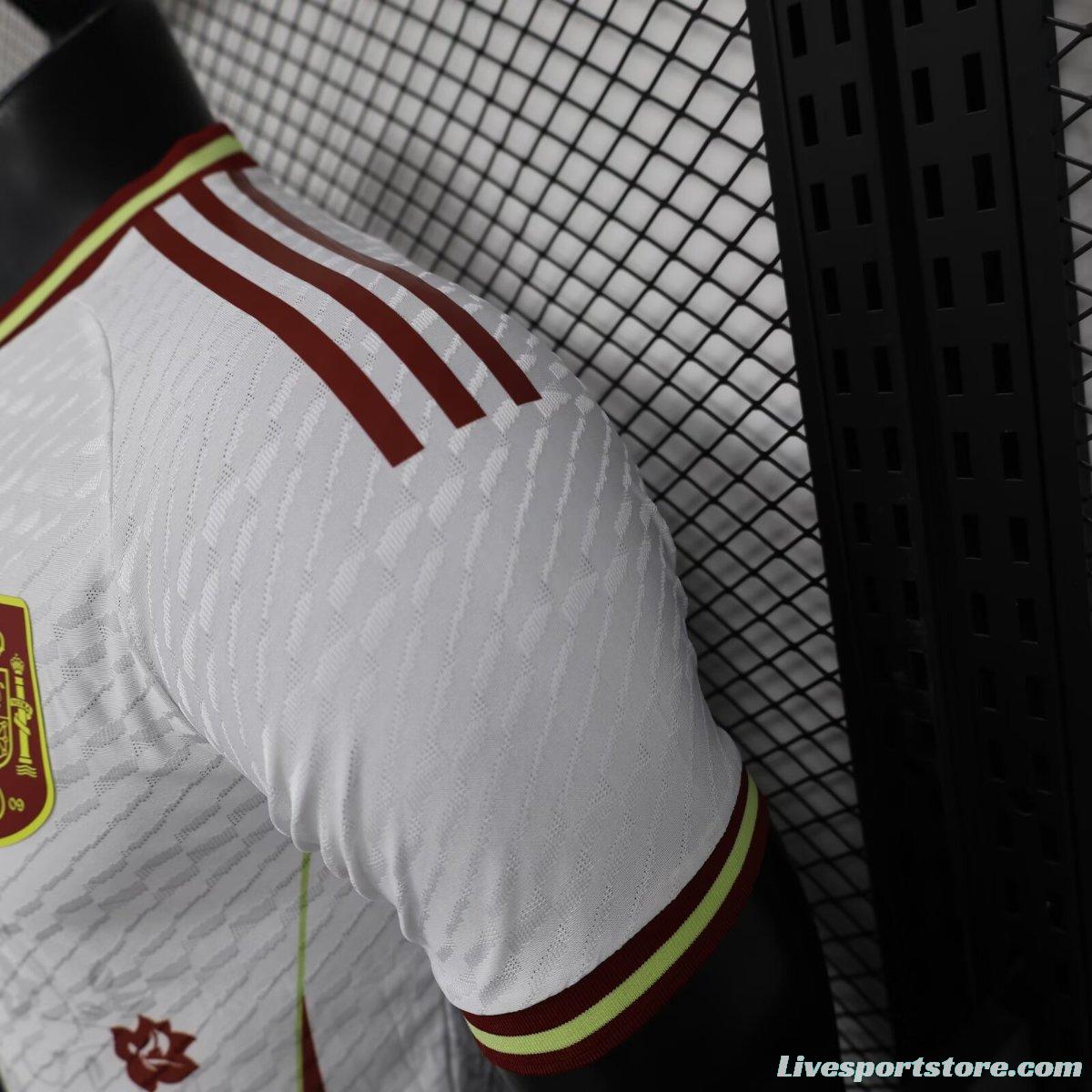 Player Version 2024 Spain White Special Jersey