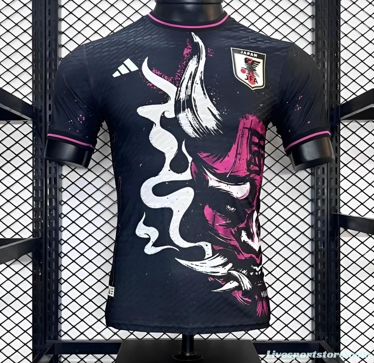 Player Version 2024 Japan Black/Purple Graffiti Edition Jersey