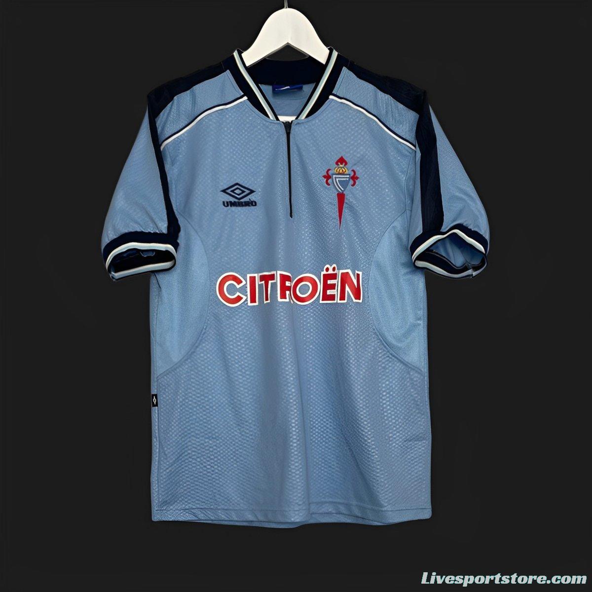 Retro 99/01 Celta de Vigo Home Jersey