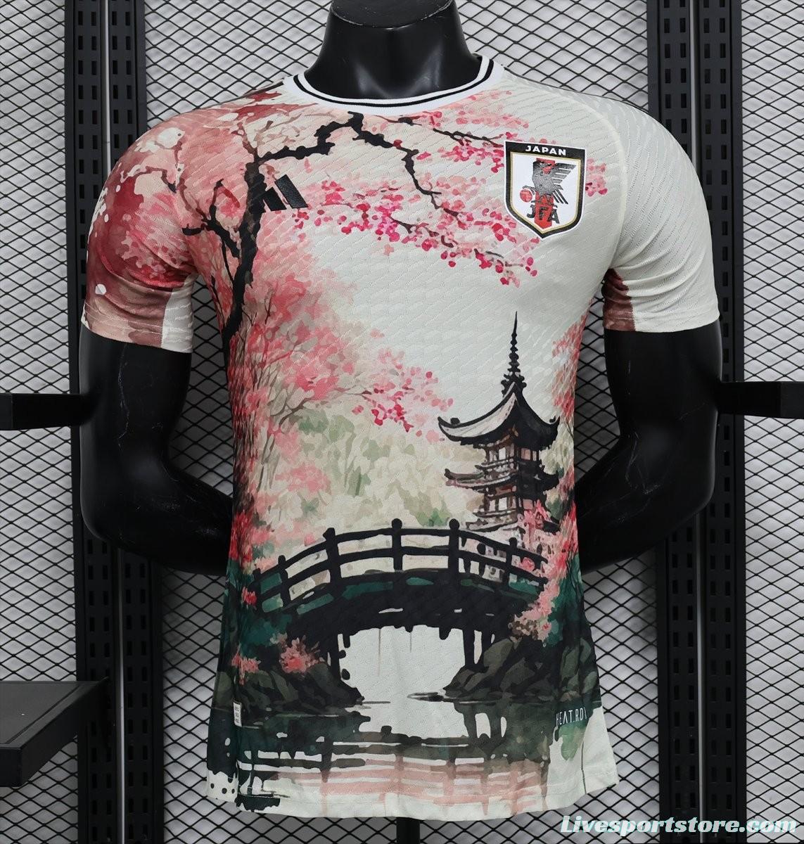 Player Version 2024 Japan Temple Concept White Special Jersey