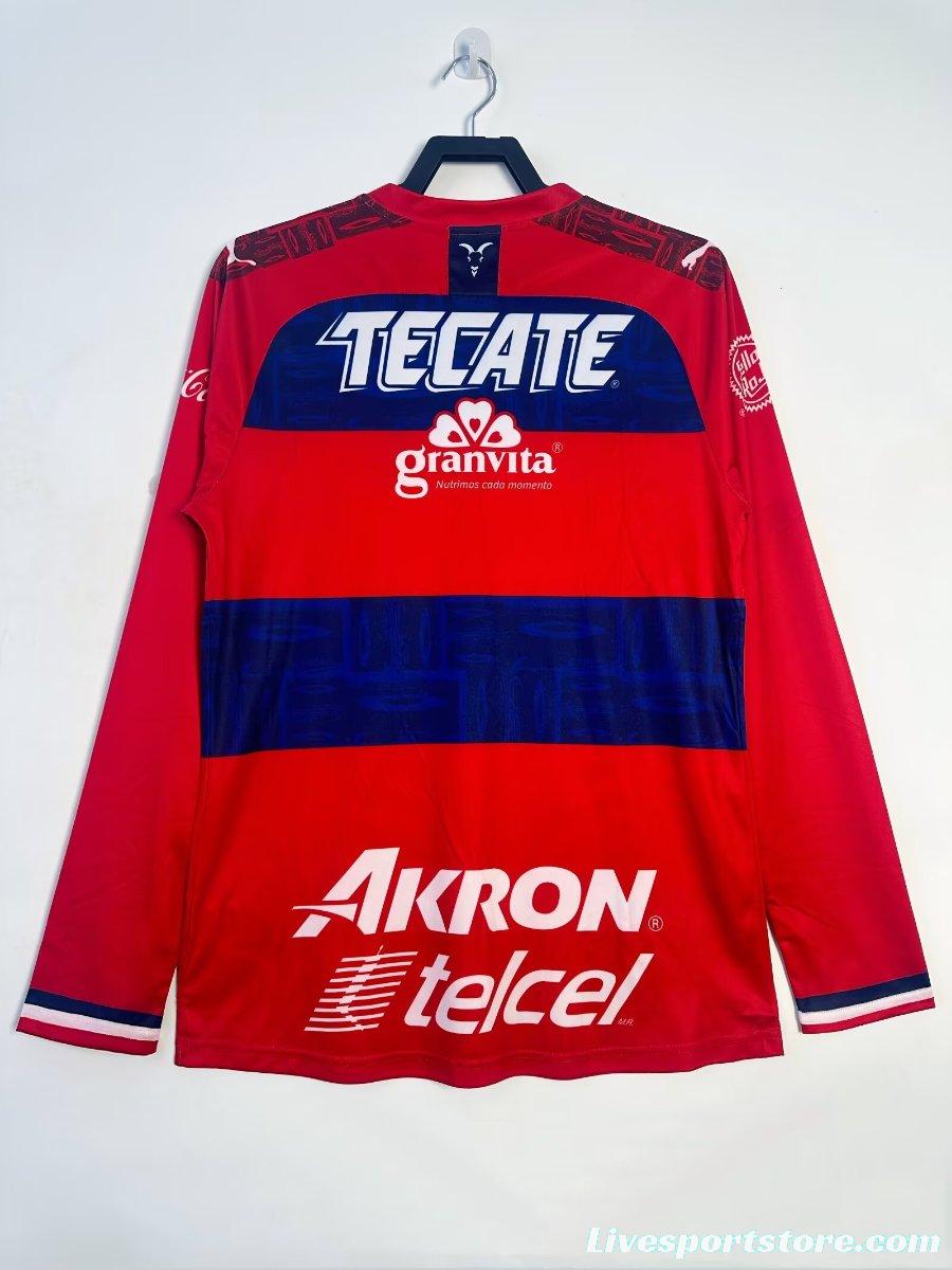 Retro 19/20 Chivas Guadalajara Away Long Sleeve Jersey